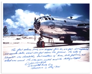 Dutch Van Kirk on the Hiroshima Mission: ''...The city of Hiroshima was devastated, but...the war soon ended and the killing stopped...''